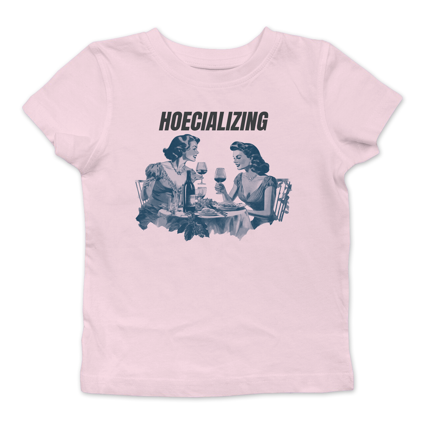 Hoecializing Baby Tee
