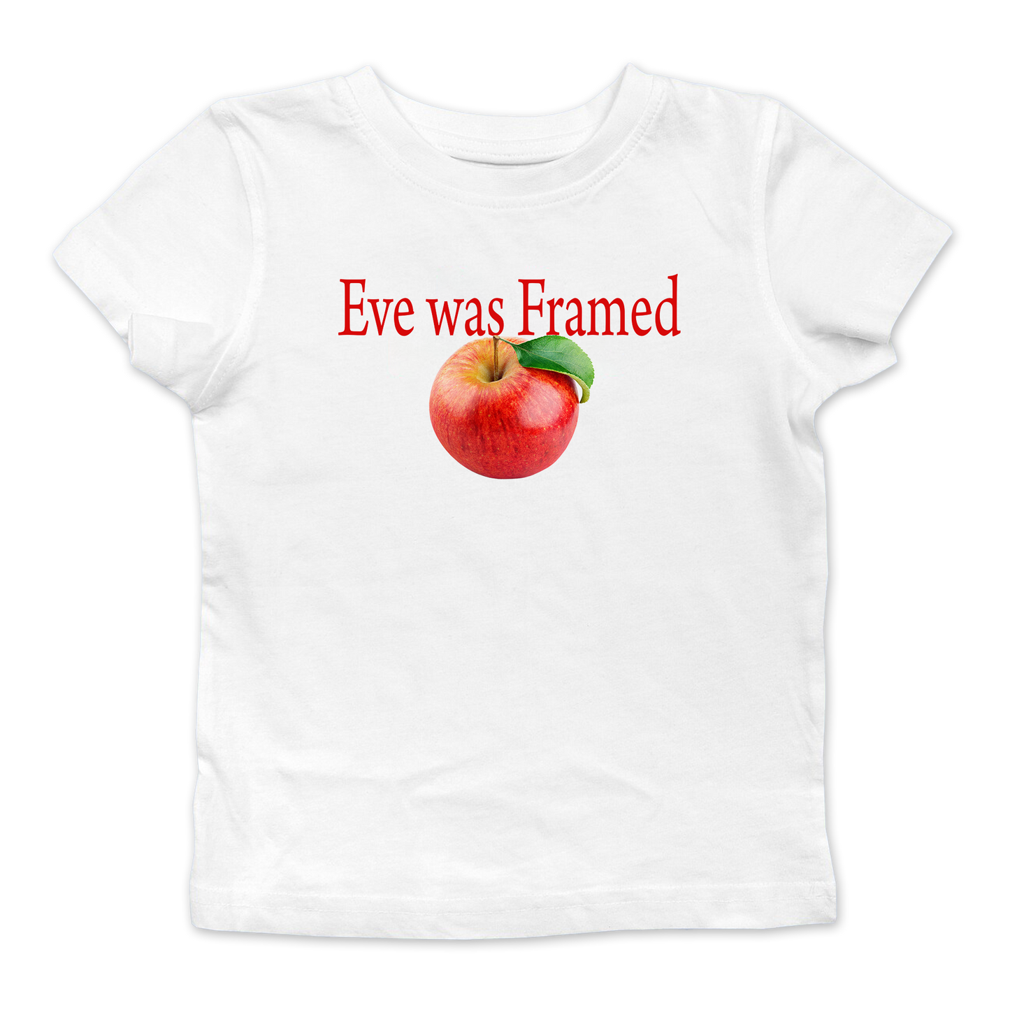 Eve Was Framed Baby Tee