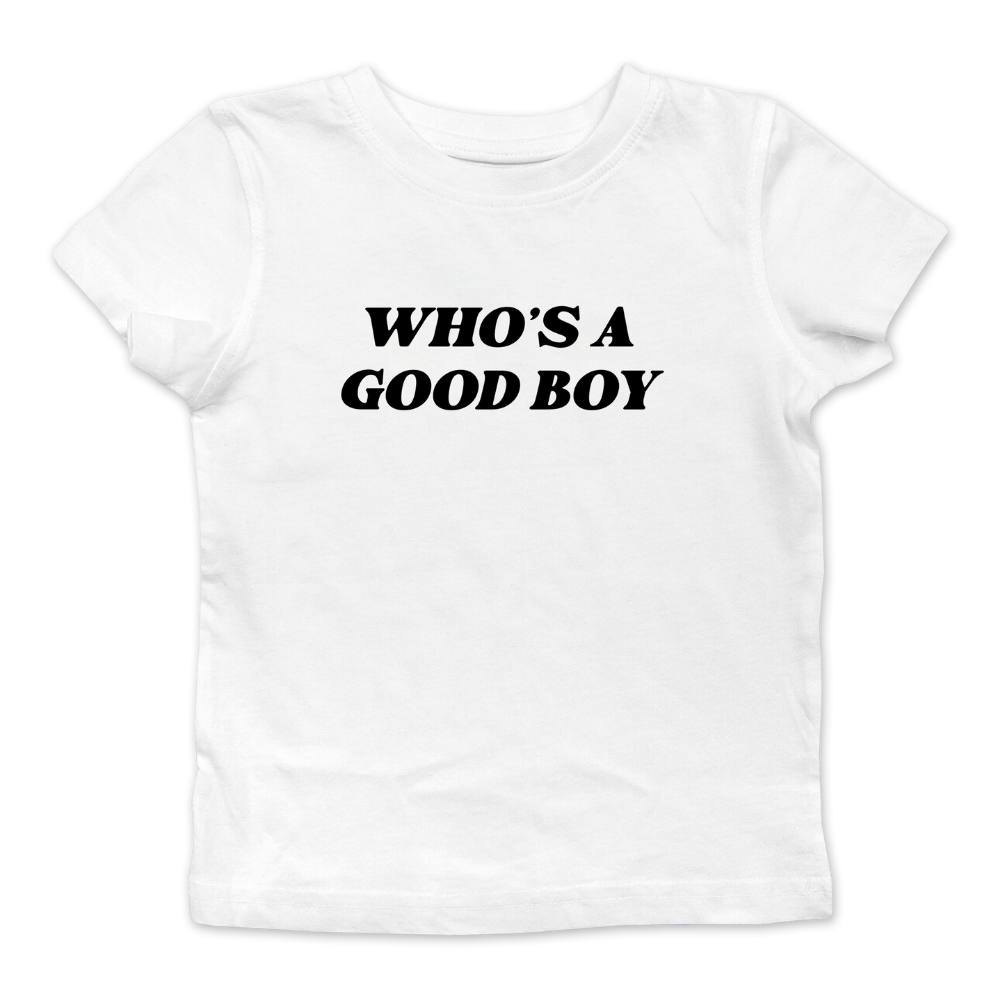 Who's A Good Boy Baby Tee