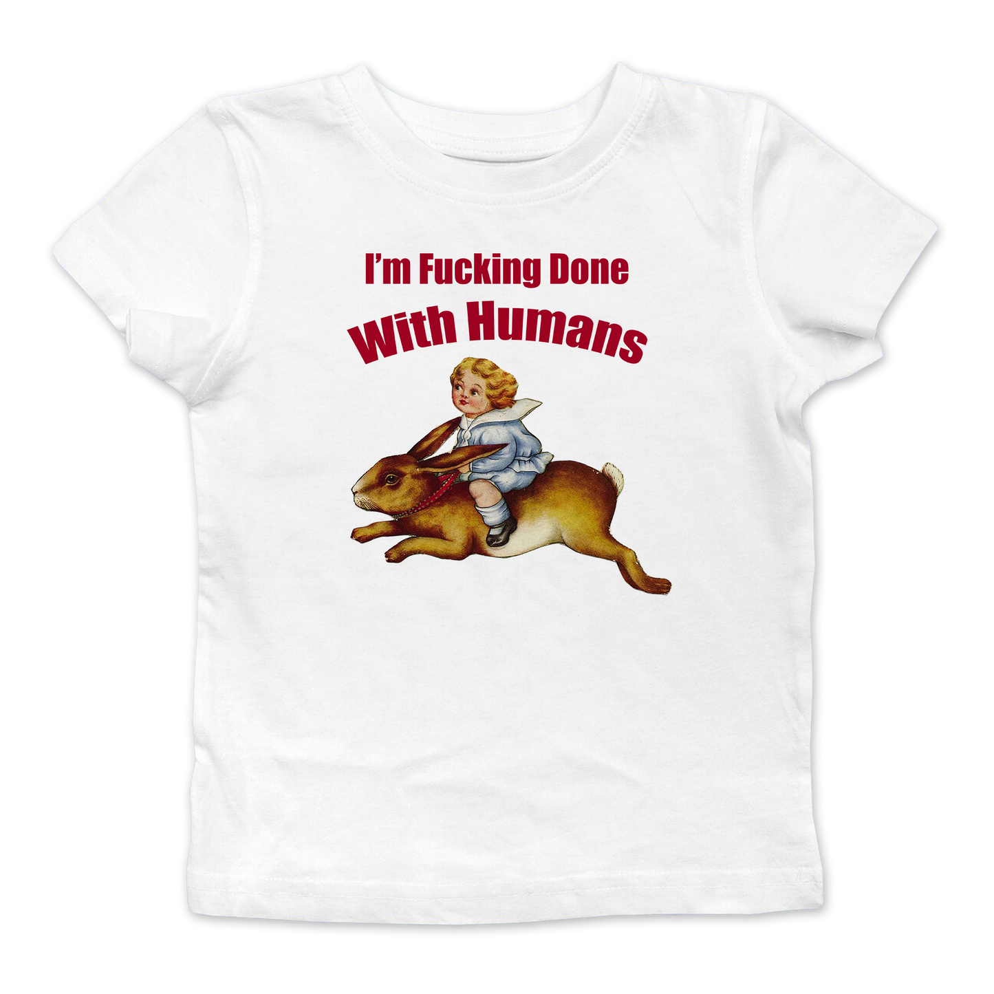 I'm Fucking Done With Humans Baby Tee