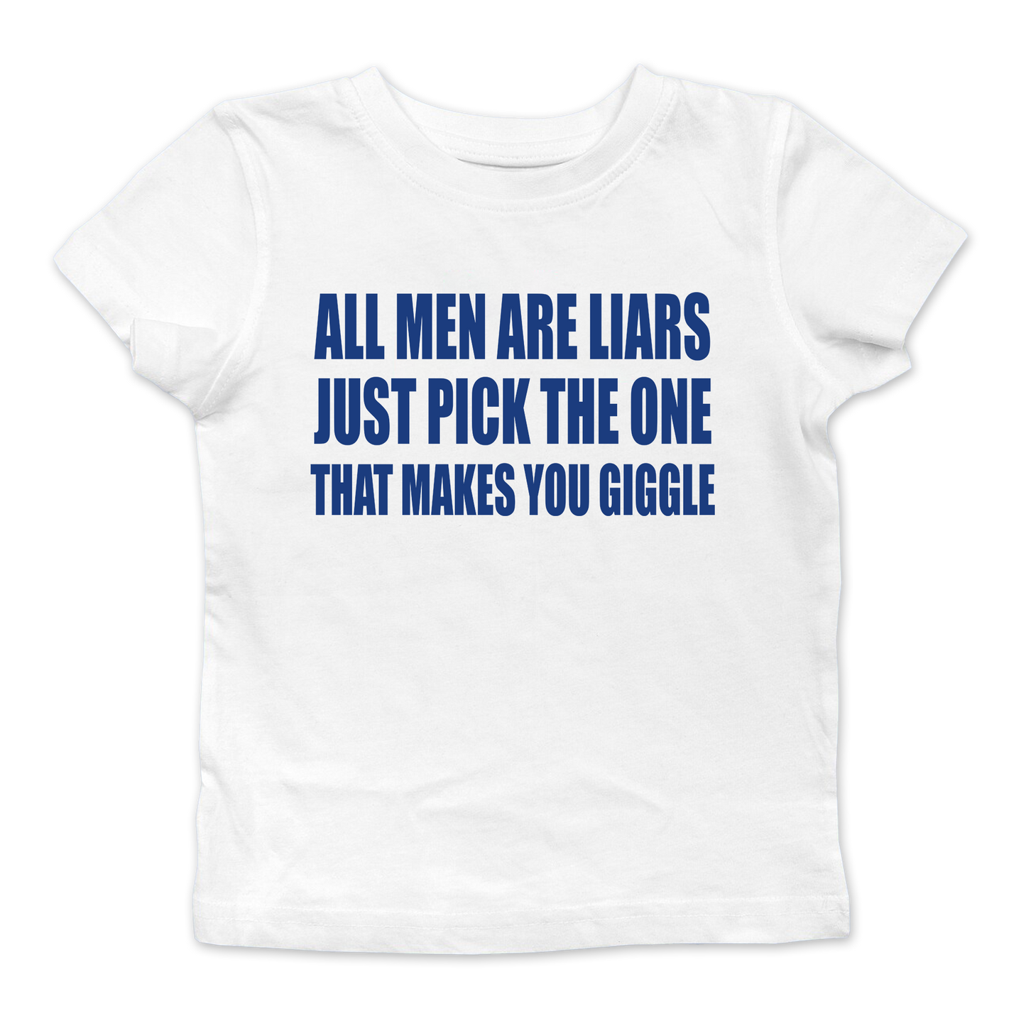 All Men Are Liars Baby Tee