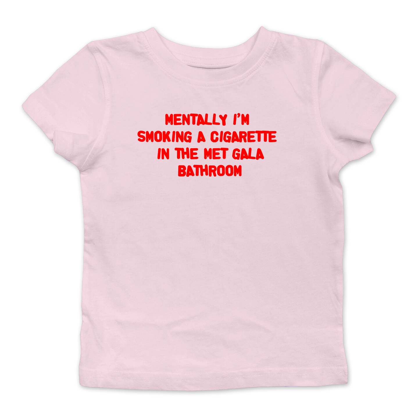 Met Gala Bathroom Baby Tee