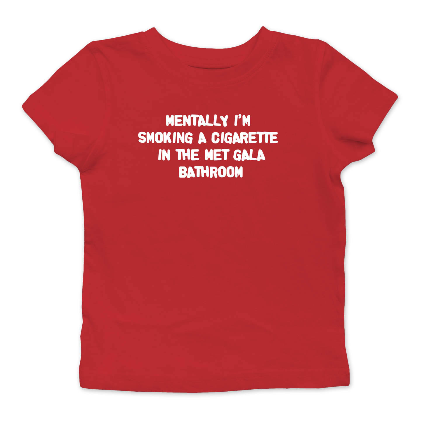 Met Gala Bathroom Baby Tee
