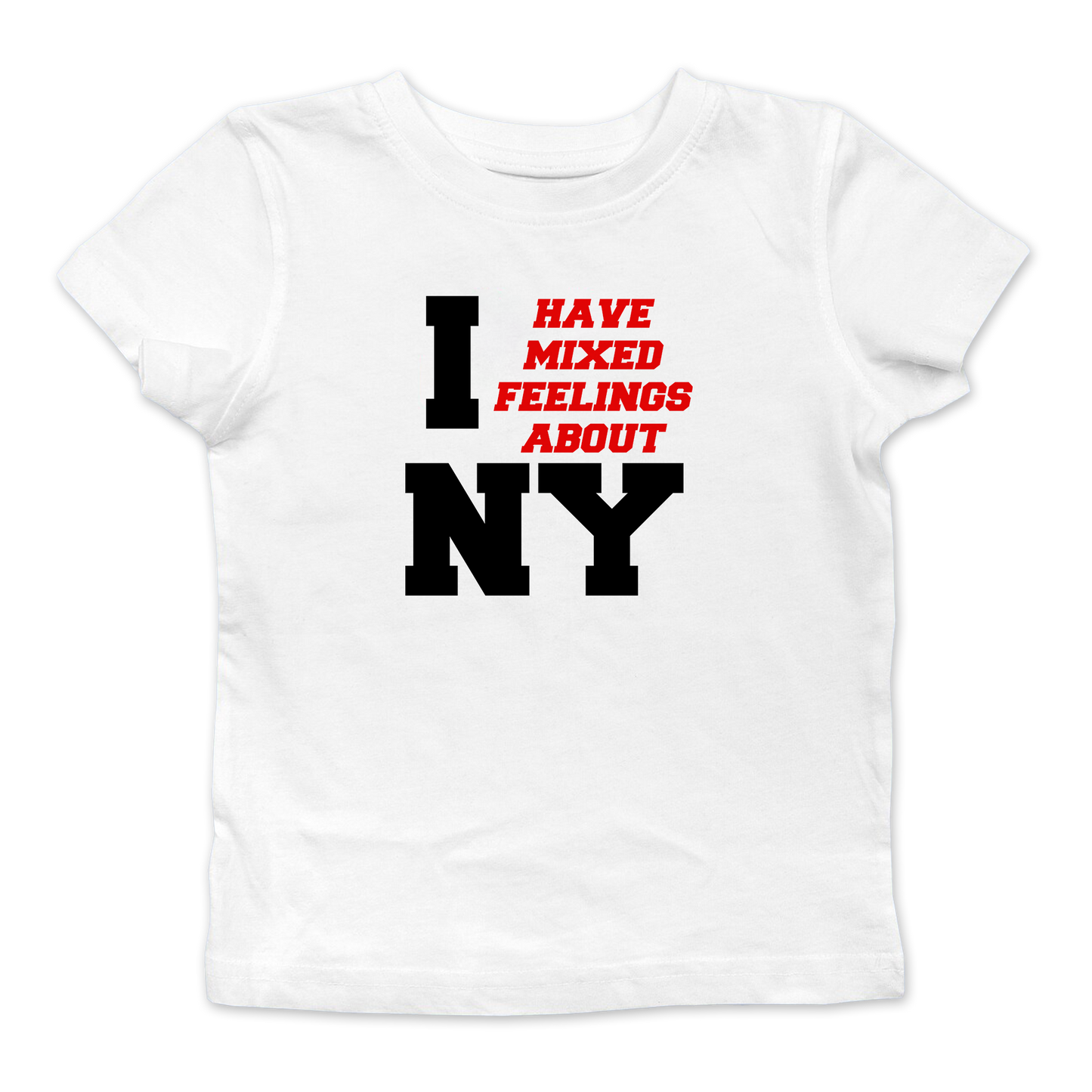 I Have Mixed Feelings About NY Baby Tee