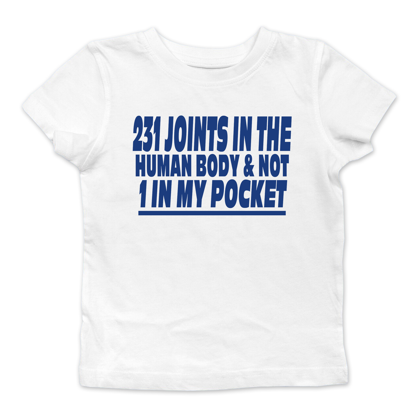 231 Joints In The Human Body Baby Tee
