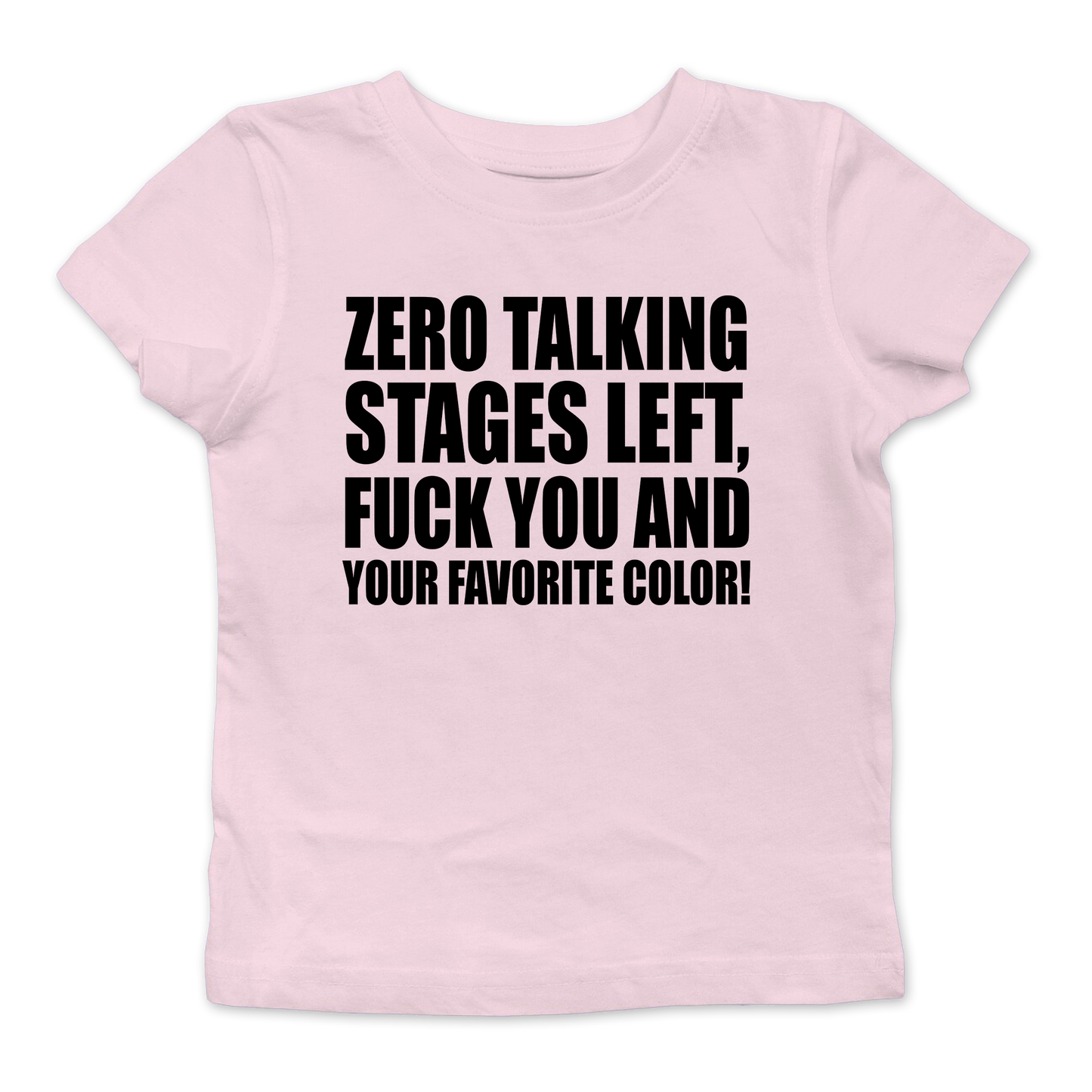 Zero Talking Stages Left Baby Tee