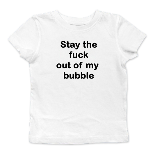 Out Of My Bubble Baby Tee
