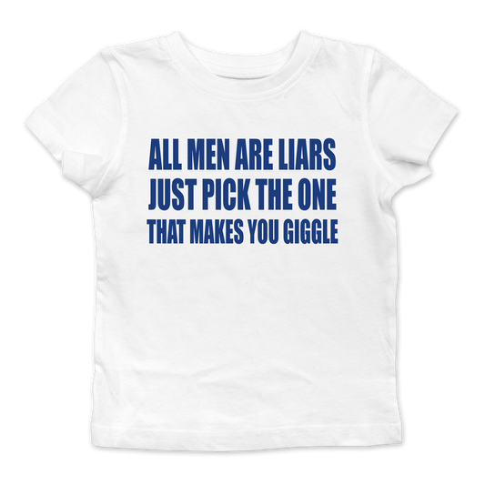 All Men Are Liars Baby Tee