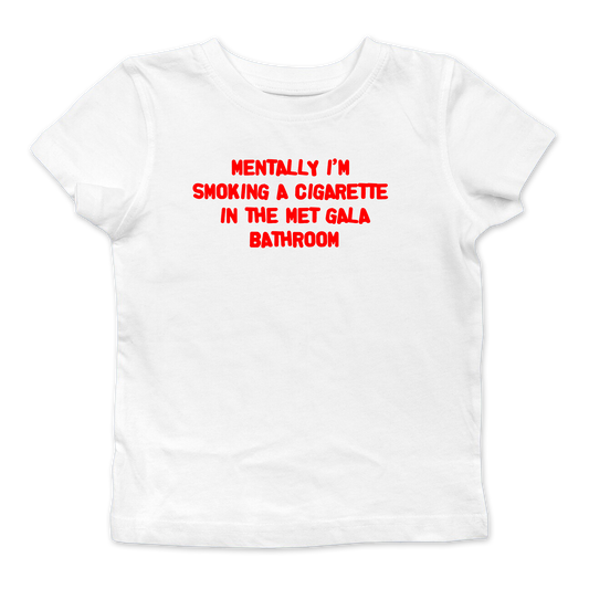 Met Gala Bathroom Baby Tee