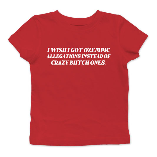 Ozempic Allegations Baby Tee