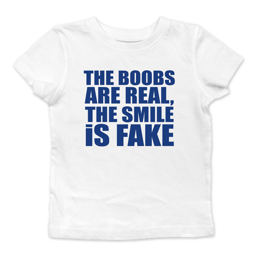 The Boobs Are Real Baby Tee