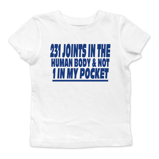 231 Joints In The Human Body Baby Tee