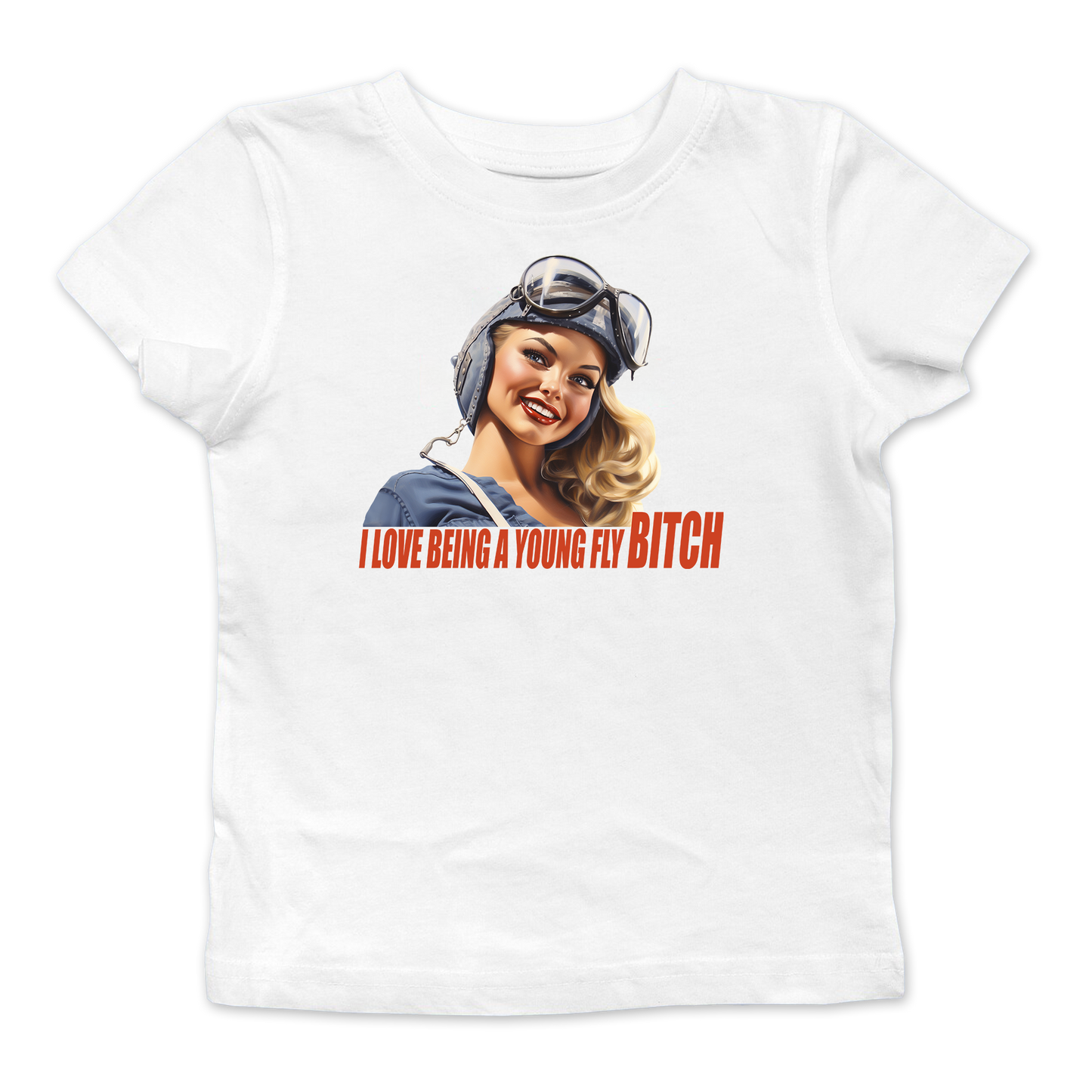Young Fly Bitch Baby Tee